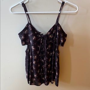 American Eagle Off-the-shoulder Top with Straps